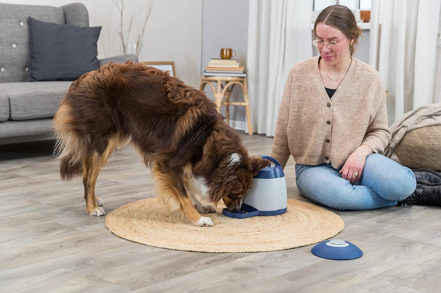 Memory Trainer 3.0 Dog Enrichment Toy, Advanced Level 3 Dog Puzzle, Interactive Treat Game