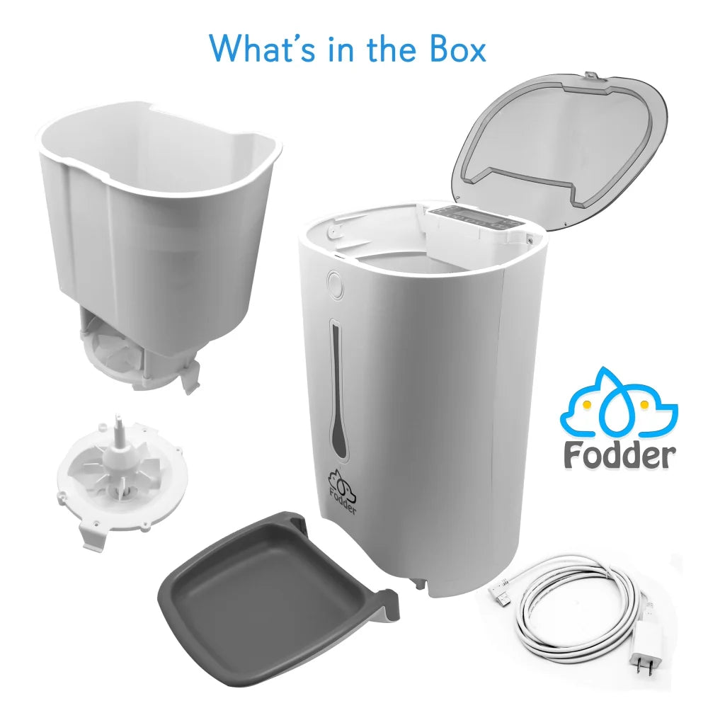 Smart Automatic Pet Feeder for Cats & Dogs – Digital Food Dispenser with Voice Recording & Programmable LCD Control | Pawrent’s Choice